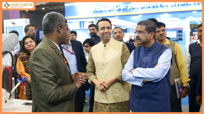 AI for Inclusion: Dharmendra Pradhan and Jayant Chaudhary Visit MSDE Pavilion at India AI Impact Summit