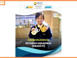 Amity Global School Noida Wins Four Medals at Inter-Academy Gymnastics Competition Amity Global School Noida Wins Four Medals at Inter-Academy Gymnastics Competition