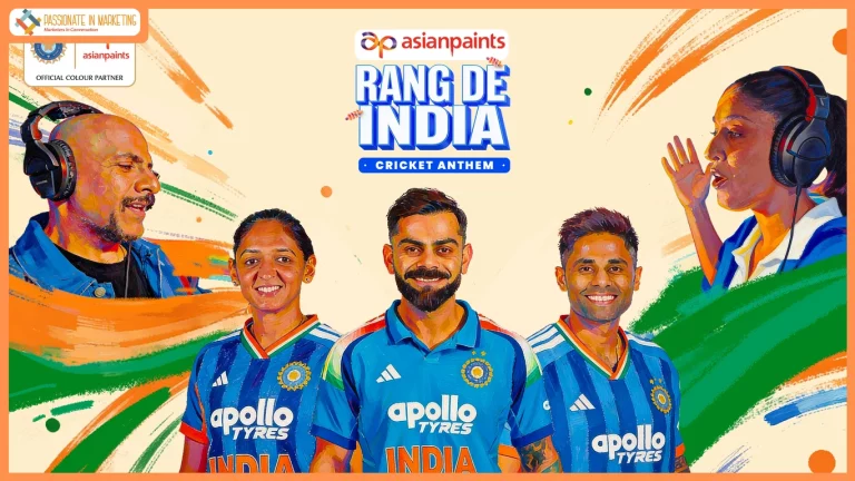 Asian Paints Brings the Colours of Cricket Alive with a Powerful Cricket Anthem