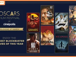 Cinépolis India Launches Oscar Film Festival 2026: Seven Nominated Titles, Including Record-Breaking Sinners, Return to the Big Screen from 6 March at ₹149