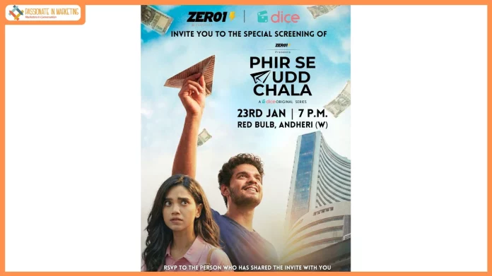 Zero1 by Zerodha and Dice Media’s Phir Se Udd Chala: An Unexpected Crossover Between Fiction and Finance