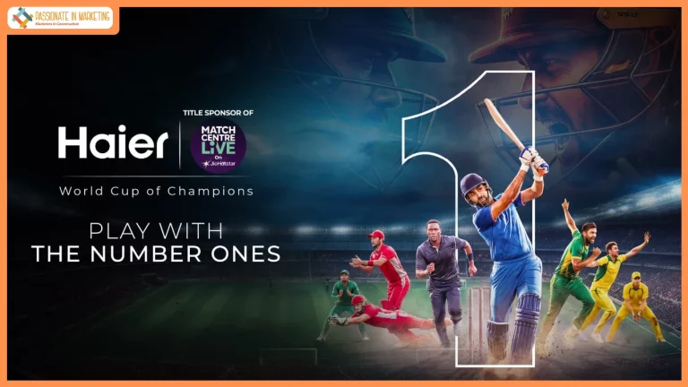 Haier Strengthens Sport-o-Tainment Play as Title Partner of Match Centre Live on JioHotstar for ICC Men’s T20 World Cup 2026