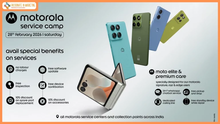 Motorola Launches Nationwide Monthly Service Connect Across all Service Touchpoints and Free Doorstep Service* to strengthen their After-Sales Support Ecosystem