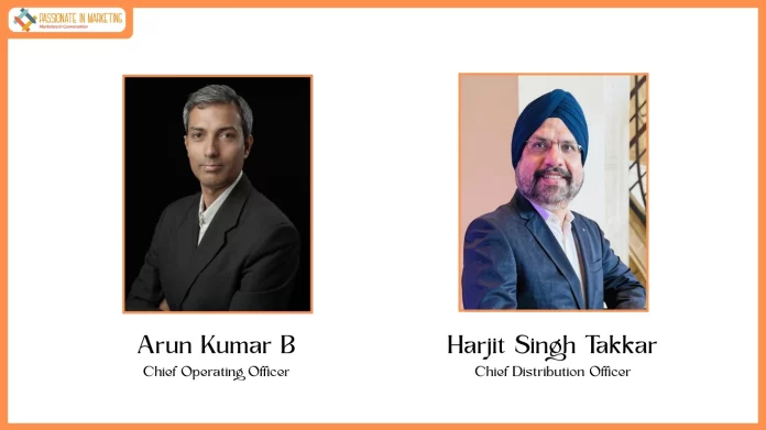 Muthoot FinCorp appoints Arun Kumar B and Harjit Singh Takkar to strengthen operations and pan-India distribution.