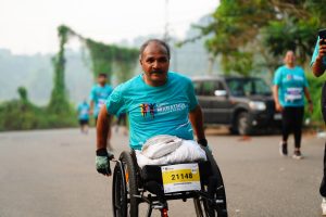 Wheelchair Athlete Inspires Thousands at GTech Marathon
