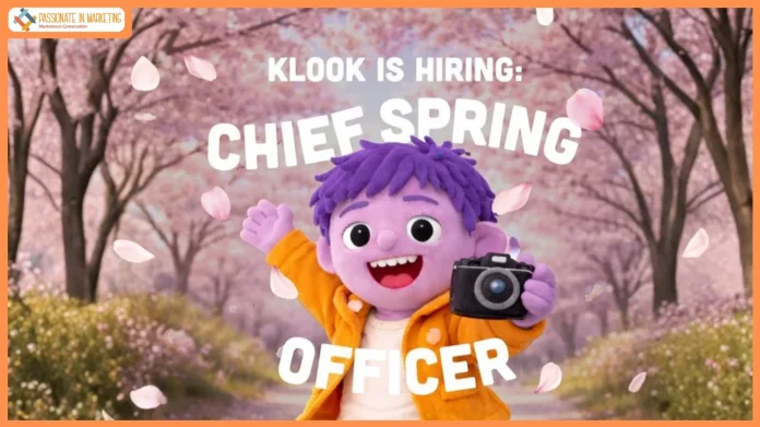 Klook opens search for Chief Spring Officer to help travelers navigate cherry blossom season