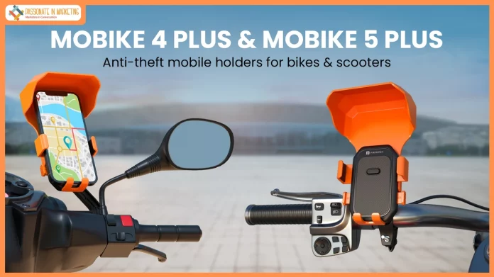 Portronics Launches Mobike 5 Plus and Mobike 4 Plus: Anti-theft mobile holders for bikes & scooters