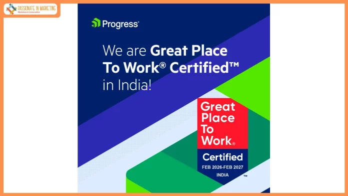 Progress Software Earns Great Place to Work Certification in India