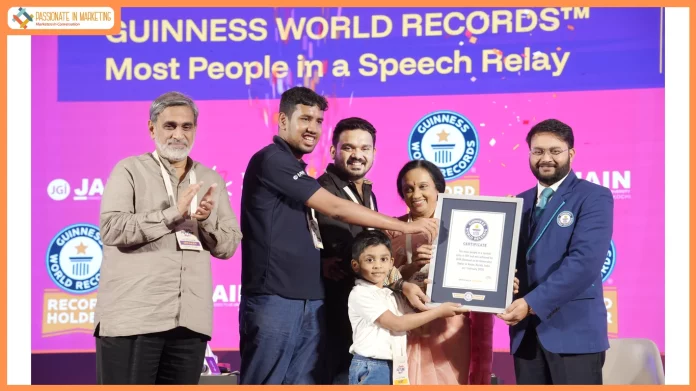 Summit of Future Sets Guinness World Record; 401-Speaker Relay Creates History