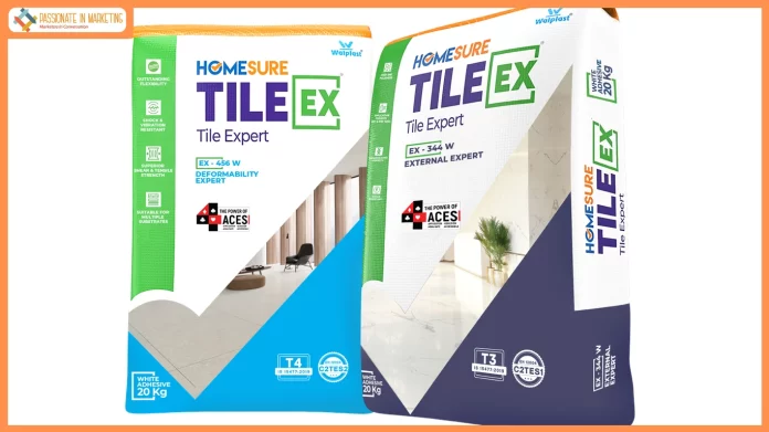 Walplast Introduces High Performance HomeSure TileEx EX 344 W and EX 456 W for Demanding Tile Applications