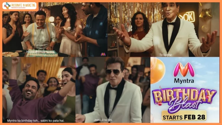 Yesteryear superstar Jeetendra adds nostalgia with a twist to the Myntra Birthday Blast campaign