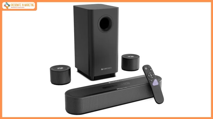 Zebronics Strengthens Home Audio Line-up with compact Juke Bar 9300C Soundbar; Featuring 380W & Dolby Audio