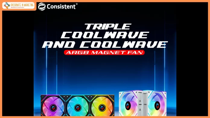 Consistent Infosystems Unveils CoolWave & Triple Cool Wave ARGB Magnet Fans