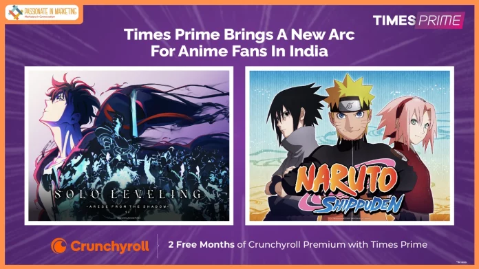 Times Prime Partners With Crunchyroll to Bring Premium Anime Streaming to Members