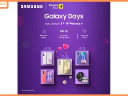 Samsung Unveils Exclusive Benefits with Galaxy Days on Flipkart from 3 to 5 February
