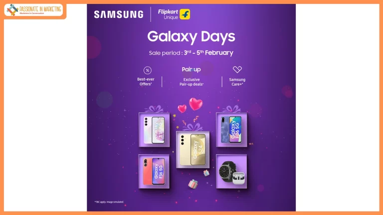 Samsung Unveils Exclusive Benefits with Galaxy Days on Flipkart from 3 to 5 February