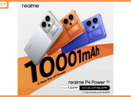 realme P4 Power 5G with India’s First & Biggest 10,001mAh battery and realme Buds Clip go on sale starting February 5, 2026
