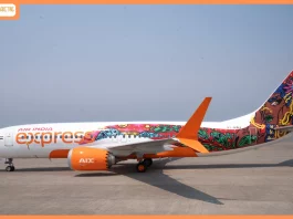 Air India Express Unveils the Flying Canvas – India’s First Art‑Wrapped Aircraft