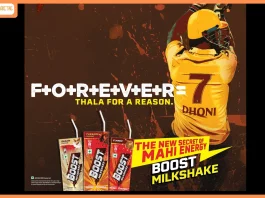 Boost Milkshake Unveils ‘The New Secret of Mahi Energy – a befitting tribute to MS Dhoni & his fans Boost Milkshake Unveils ‘The New Secret of Mahi Energy – a befitting tribute to MS Dhoni & his fans