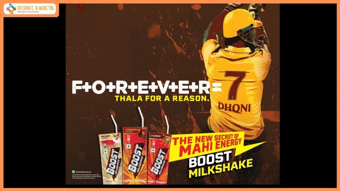Boost Milkshake Unveils ‘The New Secret of Mahi Energy – a befitting tribute to MS Dhoni & his fans