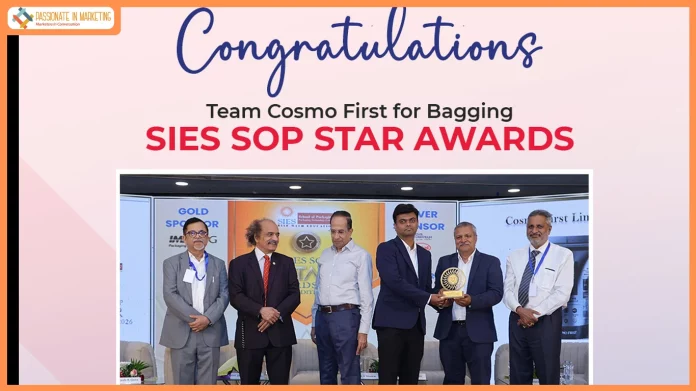 Cosmo Films Wins Three Prestigious SIES SOP Star Awards 2026 for Innovative Packaging Solutions