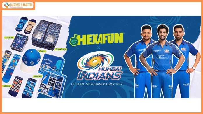 Hexafun Teams Up with Mumbai Indians for its First-Ever Collectible Accessories Line
