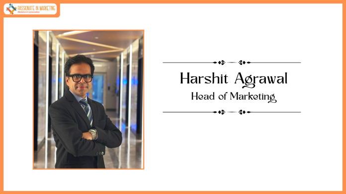 Harshit Agrawal as Head of Marketing