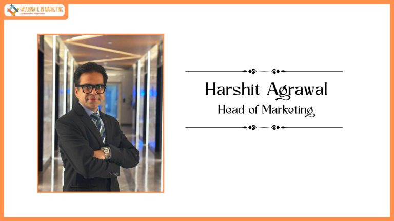 Harshit Agrawal as Head of Marketing