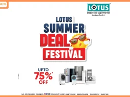 Lotus Electronics launches Summer Deal Festival offering massive discounts on appliances, gadgets, and home electronics.