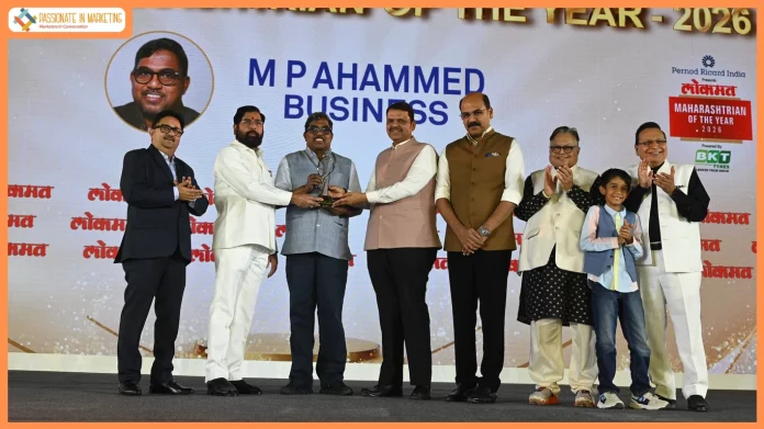 M. P. Ahammad, Chairman of Malabar Group, Conferred Maharashtrian of the Year Award 2026 by Maharashtra CM Devendra Fadnavis