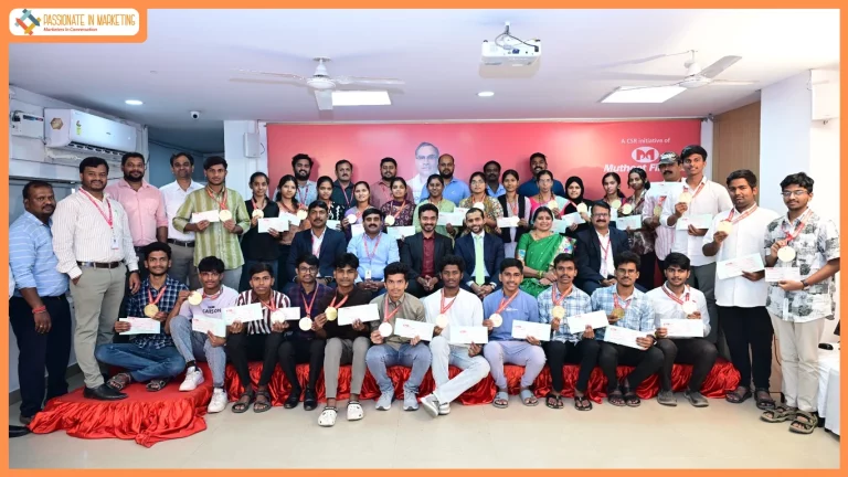 Muthoot Finance supports 210 students through higher education scholarships; 29 students from Karnataka felicitated