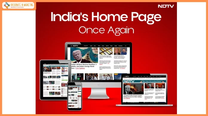 NDTV.com Reinforces Digital Dominance, Emerges as India’s Homepage Once Again
