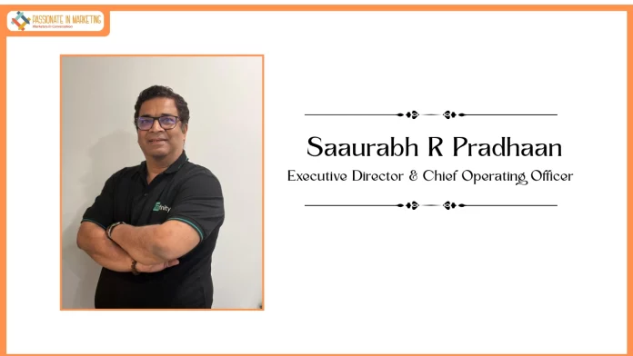 Finfinity Welcomes Industry Veteran Saaurabh R Pradhaan as Executive Director & COO