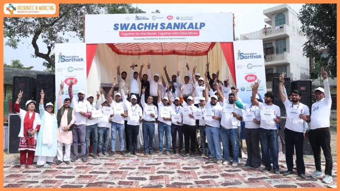 Safai Mitra Sarthak Initiative Launched with ‘Swachh Sankalp’ Drive in Greater Noida in by itel & AWF in collaboration with GNIDA