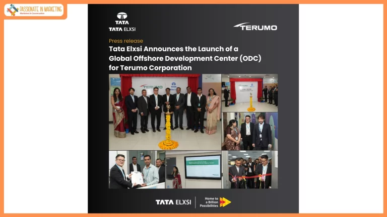 Tata Elxsi Announces the Launch of a Global Offshore Development Center (ODC) for Terumo Corporation