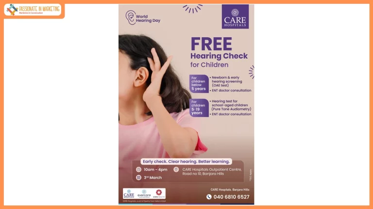 CARE Hospitals to Organize Free ENT & Hearing Screening Camp on World Hearing Day
