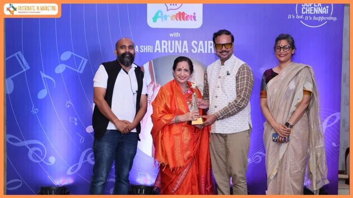 Music, Memories and Meaningful Conversations: Padma Shri Aruna Sairam Interacts with Admirers at the Inaugural ‘Super Chennai Arattai’