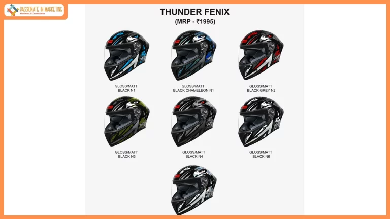 STUDDS Launches Thunder Fenix Helmet in India with All New Aggressive Design Language