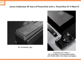 Canon Celebrates 30 Years of PowerShot with a PowerShot G7 X Mark III