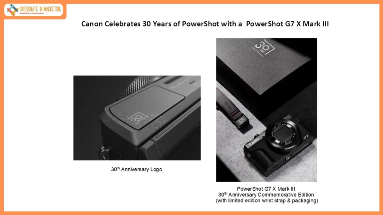 Canon Celebrates 30 Years of PowerShot with a PowerShot G7 X Mark III