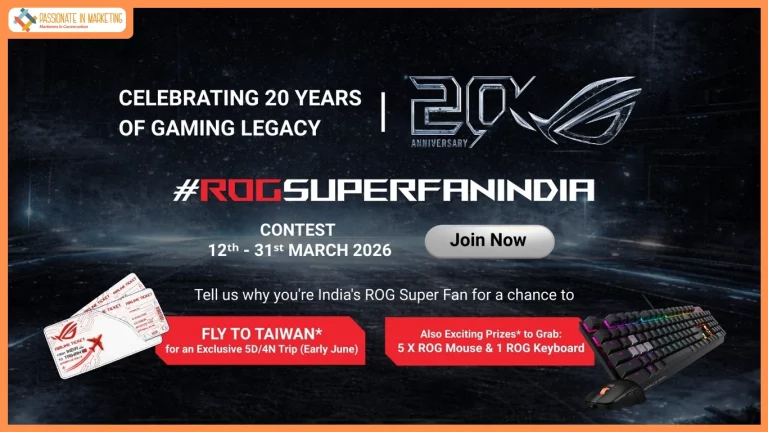 ASUS ROG Celebrates 20 Years of Gaming Excellence with Launch of ROG Super Fan India Community Campaign