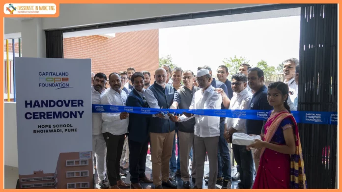 CapitaLand strengthens Hope School Programme in Pune, expanding total capacity to over 1,400 students With the completion of Phase 2 in Pune, the Hope School Programme benefits over 3,000 children in India