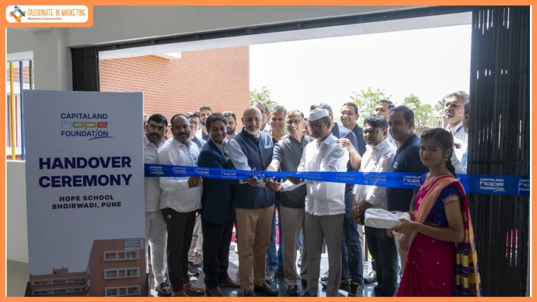 CapitaLand strengthens Hope School Programme in Pune, expanding total capacity to over 1,400 students With the completion of Phase 2 in Pune, the Hope School Programme benefits over 3,000 children in India