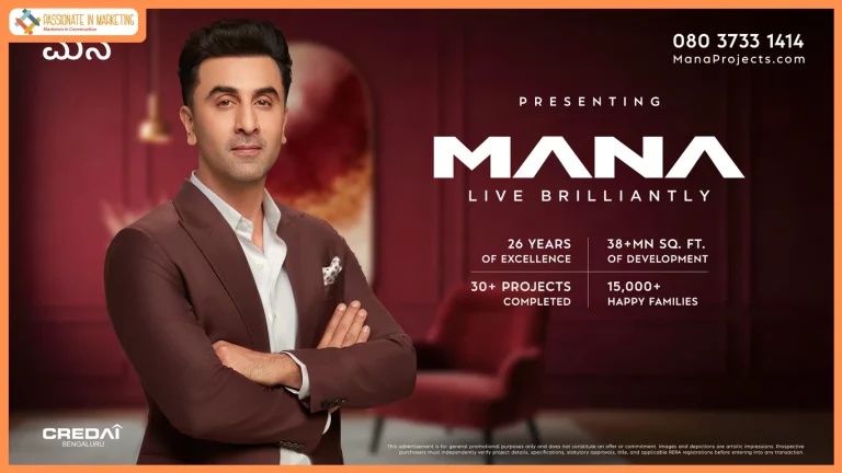 Ranbir Kapoor Joins Mana Projects as Brand Ambassador as Bengaluru Developer Unveils Renewed Brand Vision