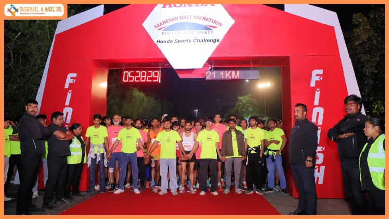 Honda Motorcycle & Scooter India Concludes 4th Edition of Honda Manesar Half Marathon 2026 - Run for Road Safety