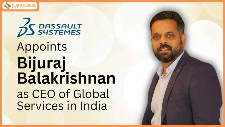 Dassault Systèmes Appoints Bijuraj Balakrishnan as CEO of Global Services in India