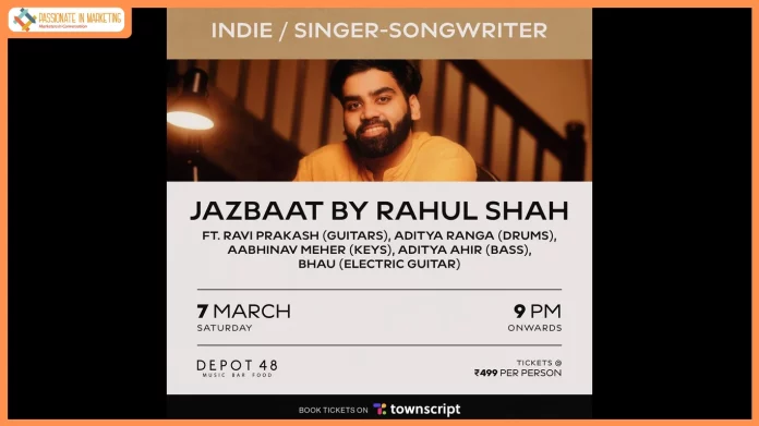 Depot48 Presents Jazbaat Featuring Rahul Shah