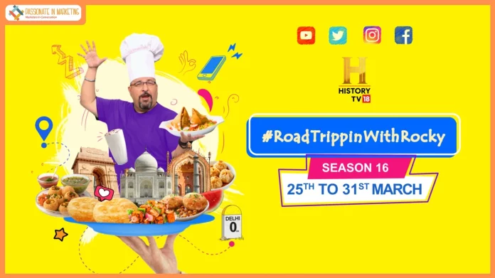 HistoryTV18 Releases New Season of #RoadTrippinWithRocky