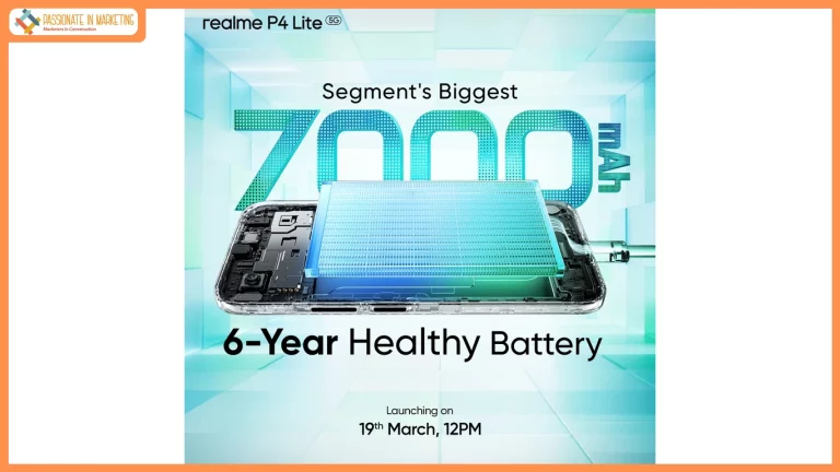 realme continues to lead in battery innovation, setting a new benchmark for battery in the segment with the realme P4 Lite 5G