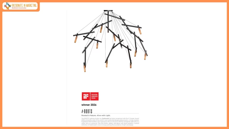 Goldmedal Wins Prestigious iF Design Award 2026 for Innovative Lighting System